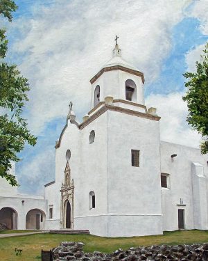 Espiritu Santos Mission print