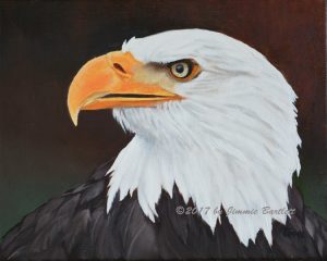 Eagle Eye print of original painting