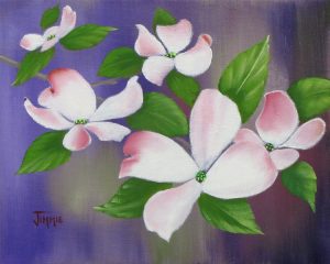 Pink Dogwoods print of original
