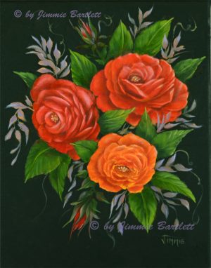 Roses In Oils Study Web Dsc 9920